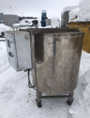 Продается Емкость нержавеющая (ОЗУ, ВДП), объем — 0,35 куб.м.